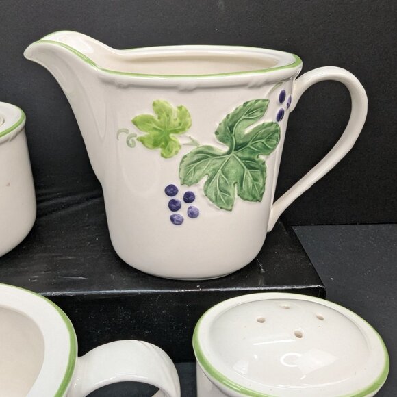 Mikasa Napa Valley DA107 Handpainted Replacement Pieces Dishes Lot of 4 Read - Picture 3 of 9